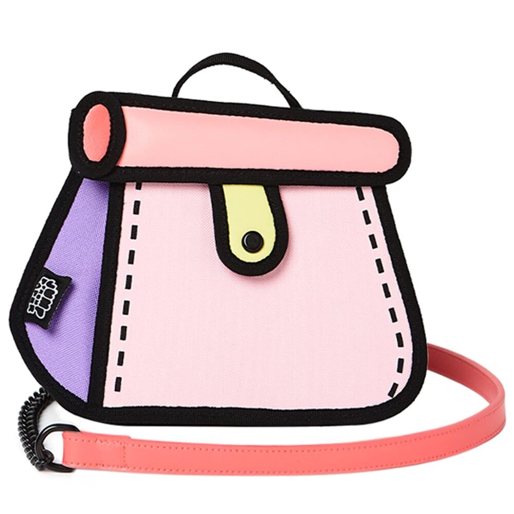 2137 Original 2D Cartoon Crossbody Bag Cake Pop Art, Novelty Cross Body